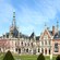 The neo gothic palace of Benedictine in Fécamp